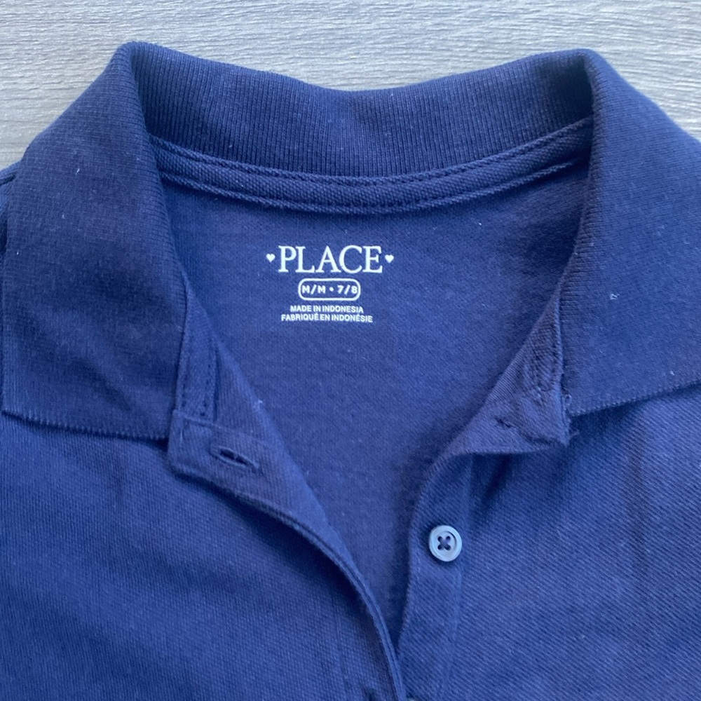 NWOT-The Children’s Place Girls Uniform Pique Polo Dresses - Picture 4 of 7